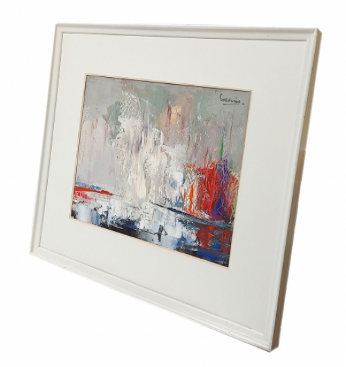 Expressionistisch kunstwerk van de Belgische schilder Jack Goderis