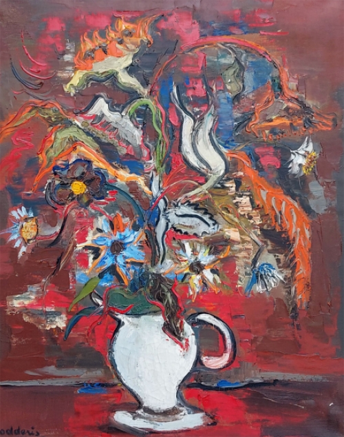 Kunstwerk van de Antwerpse kunstenaar Jack Godderis