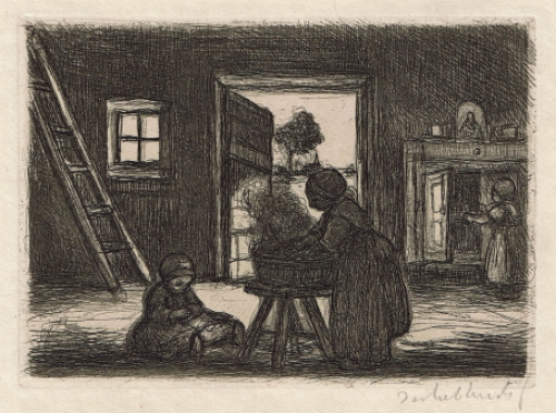 De wasvrouw van Jacob Smits