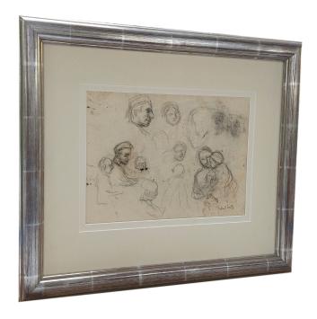 Schetsen voor en achter