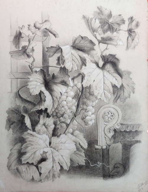 Tekening van Nederlandse kunstenaar Jacobus Storm