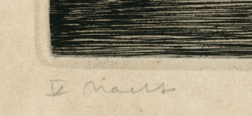 Ets van de Belgische etser Jacques Boonen kopen