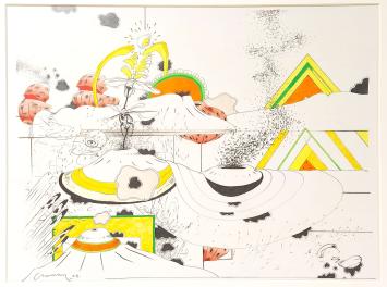 Tekening van Jacques Chemay