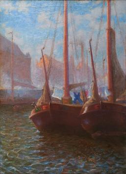 Boten in het water van Jacques Doré