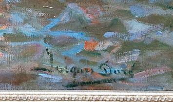 De Belgische kunstenaar, kunstschilder Jacques Doré