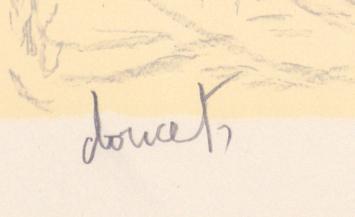 Litho van Jacques Doucet uit 1989 kopen