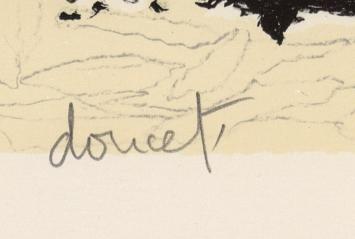 Litho van Jacques Doucet uit 1989 kopen