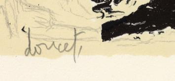 Croisée familiale litho B 1989 136/150