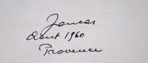 Schilderijtje van de Belgische kunstenaar Jacques Maes