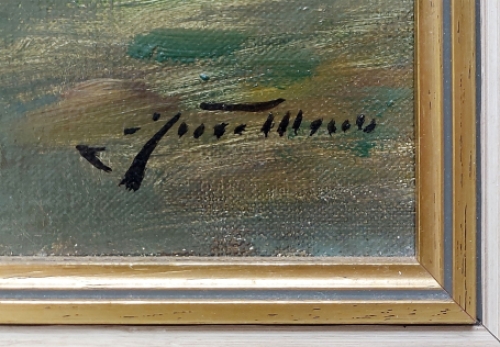 Jacques Maes met een Scheldezicht te Dendermonde