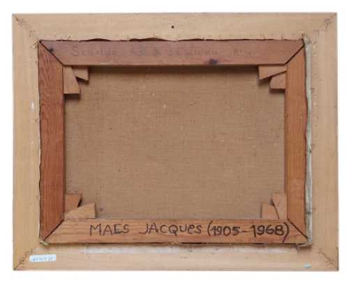 De Schelde te Dendermonde 1955