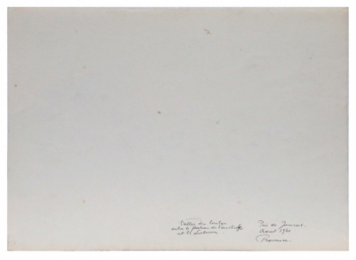 Schilderijtje van de Belgische kunstenaar Jacques Maes