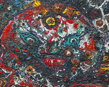 Kunstwerk uit 1991 van Jacques Pille