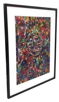 Kunstwerk met olieverf van Jacques Pille