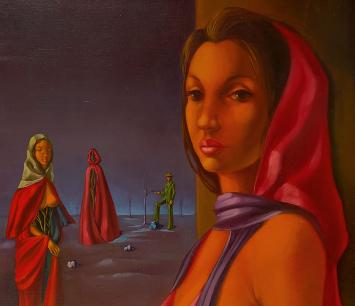 Surrealisme van de kunstenaar Jacques Vandamme