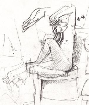 Ja ke, Schetsen D (voor en achter)