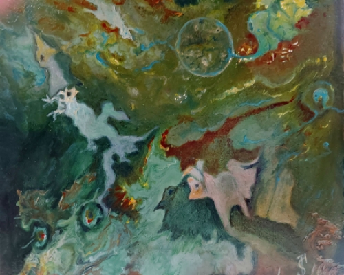 Origineel schilderij van Jaky Lefrançois  kopen