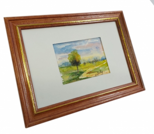 Origineel schilderijtje van Jaky Lefrançois  kopen