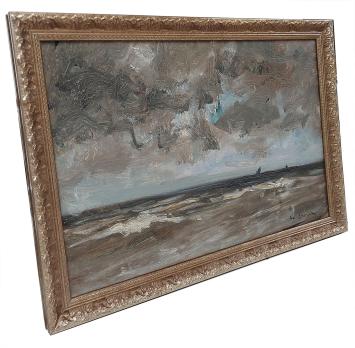 Bootjes op de Noordzee