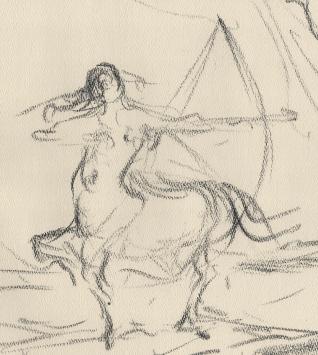 L\'Enfer Dante, tekening door Jamar