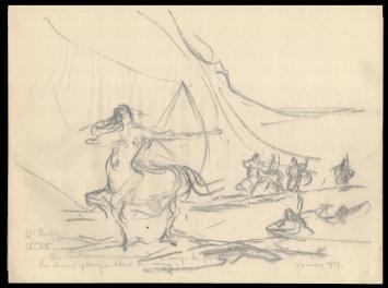 La divina commedia (Dante) L'Enfer Chtr XXII Les centaures 1939