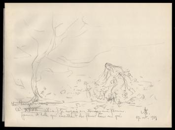 Tekening van de Belgische kunstenaar Armand Jamar kopen