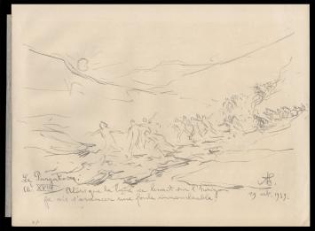 Schets van de Belgische kunstenaar Armand Jamar kopen