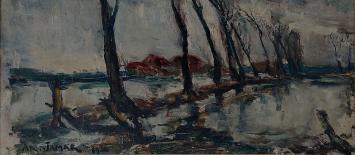 Schilderij van A. Jamar uit 1938