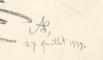 Tekening van Armand Jamar kopen, Descente de Croix