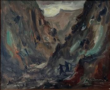 Impressionistisch schilderij van A. Jamar kopen