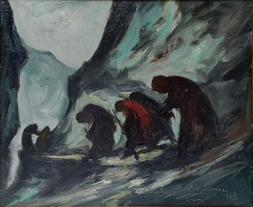 Impressionistisch schilderij van A. Jamar kopen