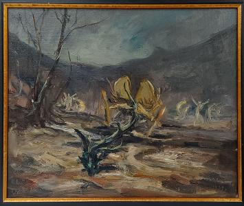 Le Purgatoire, kunstwerk van A. Jamar