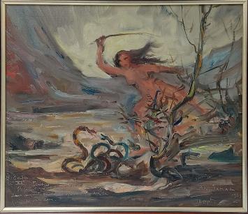 Werk uit de reeks van de Divina Comedia van Dante