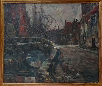 Impressionistisch kunstwerk van A. Jamar