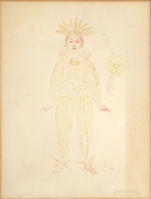 Helio van James Ensor uit 1911