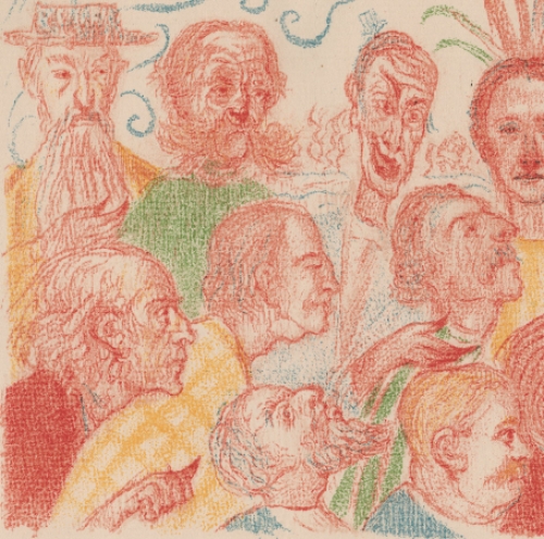 Scènes de la vie du Christ  van James ensor