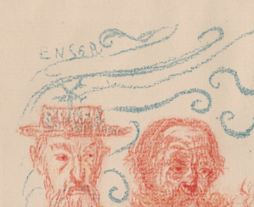 Le Christ livré aux critiques van James Ensor