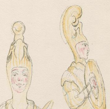 Kunstwerkje op papier van James Ensor kopen