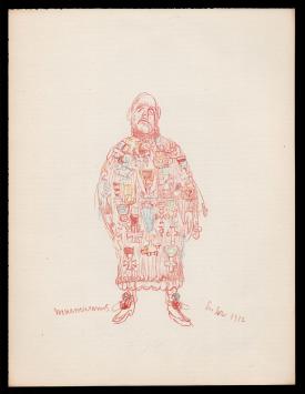 Litho, Murmuramis uit 1929 van James Ensor kopen