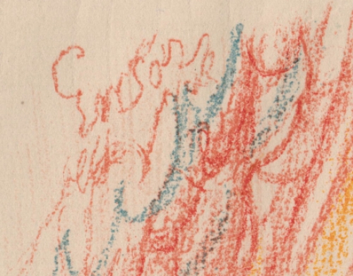 Scènes de la vie du Christ: XXIV La Descente de croix 1921 262/275