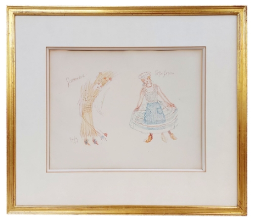 Litho uit 1929 van James Ensor kopen