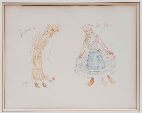 Litho van James Ensor uit 1929