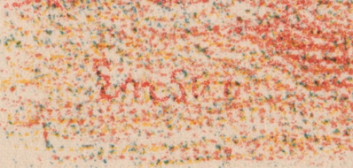 XIV. Le Christ marchant sur la mer  van James Ensor