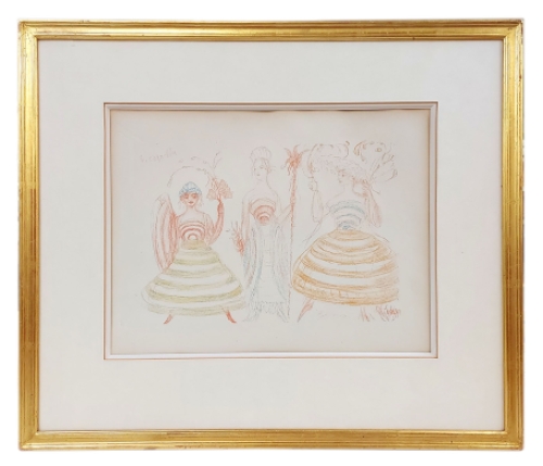 Litho uit 1929 van James Ensor kopen