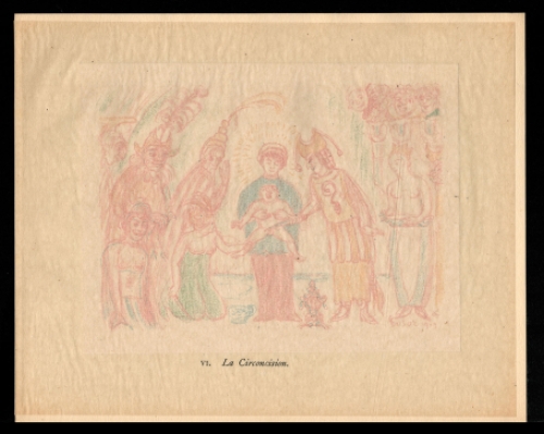 Scènes de la vie du Christ: VI: La Circoncision 1921 262/275