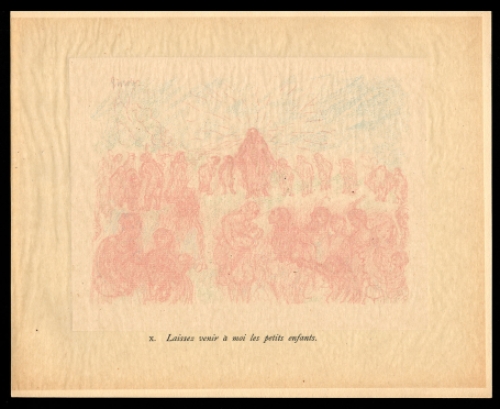 Scènes de la vie du Christ: X. Laissez venir à moi les petits enfants 262/275