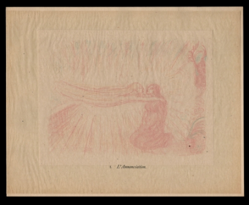 Scènes de la vie du Christ: I. L'Annonciation 1921