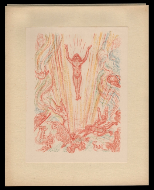 Litho uit 1921 van James Ensor kopen