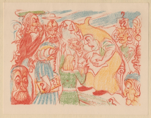 Le Christ et les docteurs  uit 1921