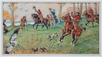 Schilderijtje van James Thiriar kopen